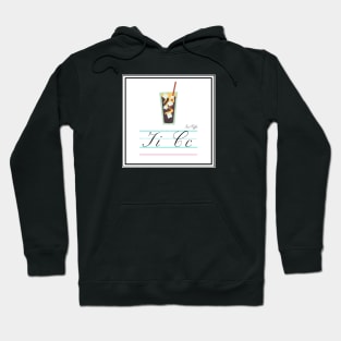 Iced Coffee Queer Alphabet Cards Hoodie